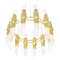 Cwi Lighting Croissant 24 Light Chandelier With Satin Gold Finish 1269P24-24-602 - alternate 5